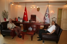 Garnizon Komutanı Mutlu KARACA'dan Başkan'a İade-i Ziyaret