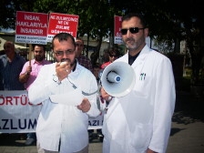 Akyazı adalet ve özgürlükler platformu başörtüsüne özgürlük için 240. Basın açıklamasını gerçekleştirdi.