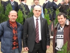 Halil İbrahim Sert Lisesi'ne Hibe Fidan