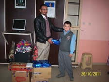 Altındere beldesi Fatih İlköğretim Okulu'na Misafir