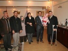 Başkan Yazıcı'yı Makamında Ziyaret