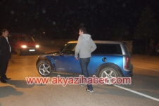 Motosiklet Kazasında1 Kişi Yaralandı