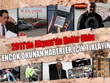 2011 yılında Akyazıhaber'in En Çok Okunan Haberleri