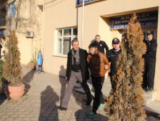 Hırsız başarılı takip  sonrası kısa sürede yakalandı.