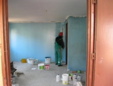 Küçücek'de Yanan Ev Hızla Onarılıyor