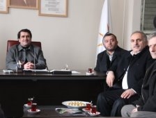 Ak Parti İlçe Yönetimine hayırlı olsun ziyeretleri devam ediyor