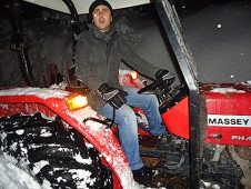 1 Metre Kar'a Aldırmadan Mangal Yaptılar