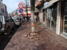 Akyazı Ada Caddesinde Kaza!