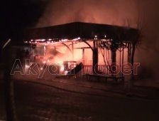 Kuzuluk Kaplıca Kebapçısında Yangın