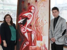 Resme Sığmayan Hayatlar Adlı Resim Sergisi Açıldı