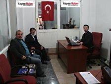 AKP İlçe Başkanından Basın Mensuplarına Ziyaret