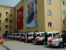 İl Emniyet Müdürlüğü'ne 9 Yeni Araç