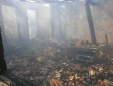 Akyazı Güzlek Köyünde Ev Yangını!