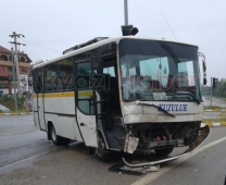 Kuzuluk İhlas Işıklarında Kaza 