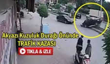 Akyazı Mudurnu Caddesinde Trafik Kazası