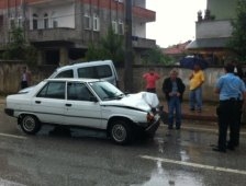 İmam Hatip Önünde Trafik Kazası