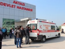 Batakköy Kavşağında Kaza