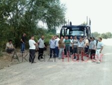 Sürücüler Greve Başladı