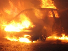 Baraka ve AUDI Alev Aldı