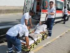 Oğlunu Görmek İsteyen Damada Bıçakla Saldırdı