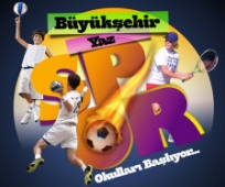 Büyükşehir Yaz Spor Okulları'na Büyük İlgi