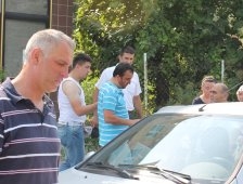 Sanayi Girişinde Trafik Kazası 1 Kişi Hafif Yaralandı