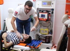 Ada Caddesinde Motosiklet Kazası