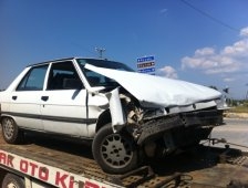 Batakköy Kavşağında Kaza