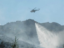 Dokurcun'da Yangın !