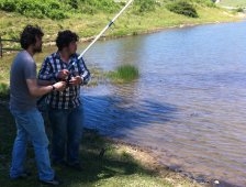 Acelle yaylasında göl ve göletlerde Balık Avcılığıyla ilgili kontrol