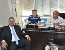 Of Belediye Başkanı Murat Saral Teyze oğlu Hamdi Küçükosman’ı ziyaret Etti