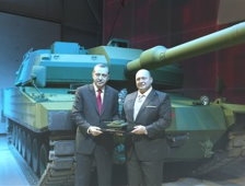 Milli Tank Altay'ın Prototipi Başbakan Erdoğan'ın Katılımıyla Tanıtıldı