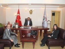 Halk Bankası Müdürü'nden Başkan Yazıcı'ya Ziyaret