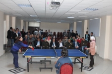 MASA TENİSİ YAPILAN FİNALLE SONA ERDİ