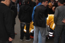 Dikkatsiz Sürücü Yaya Çarptı