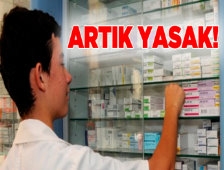 Eczane vitrinlerinde tanıtıma yasak geldi!