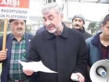 307. Başörtüsüne Özgürlük Basın Açıklaması