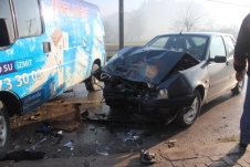 Karaçalılık'ta Zincirleme Kaza