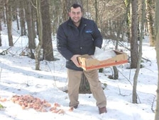 Yaban Hayvanlarına 2 Ton Yem Atıldı