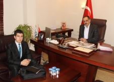 Başkan Yazıcı, Öğrenci Meclis Başkanı'nı Ağırladı