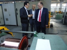 ATSO Başkanı Fabrika Ziyaretlerini Sürdürüyor