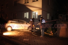 Fabrikatör İş Adamının otomobili kundaklandı