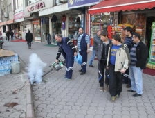 Belediye İlaçlama Çalışmalarına Başladı
