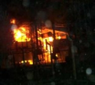 3 Katlı Binada çıkan yangın kısa sürede söndürüldü