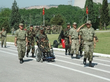 Engelliler Bir Günlük Asker Oldular