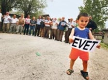 Topağaç köyü Referandum'da Rekora Hazırlanıyor