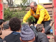 6 Bin Fidan Dağıtıldı