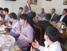 Hacı Kemal Erimez Yurdu Kazakistanlı Öğrencileri Ağırladı