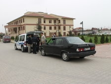 Adliye Önünde Trafik Kazası