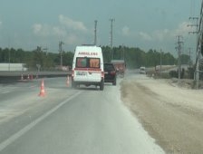 Ambulansa Yol vermediler.